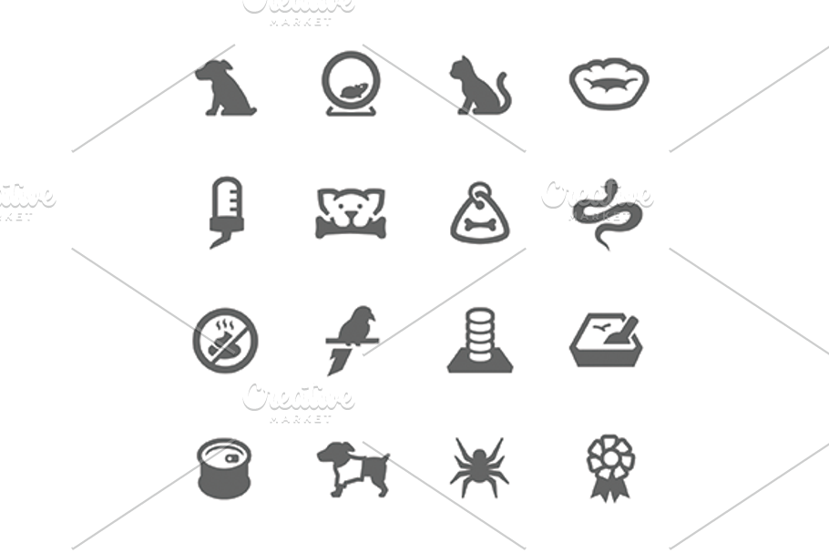 Simple Pets Icons in Icons - product preview 8