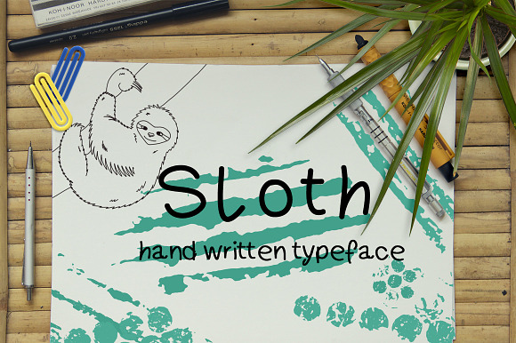Sloth - Font No.1 in Fonts - product preview 1