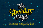 Stardust Script Typeface