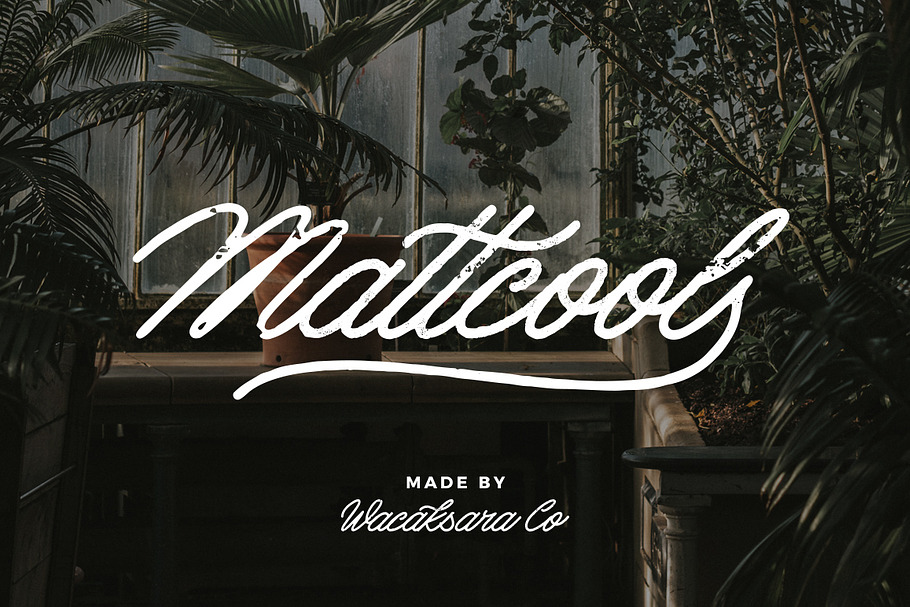 Mattcool in Script Fonts - product preview 8