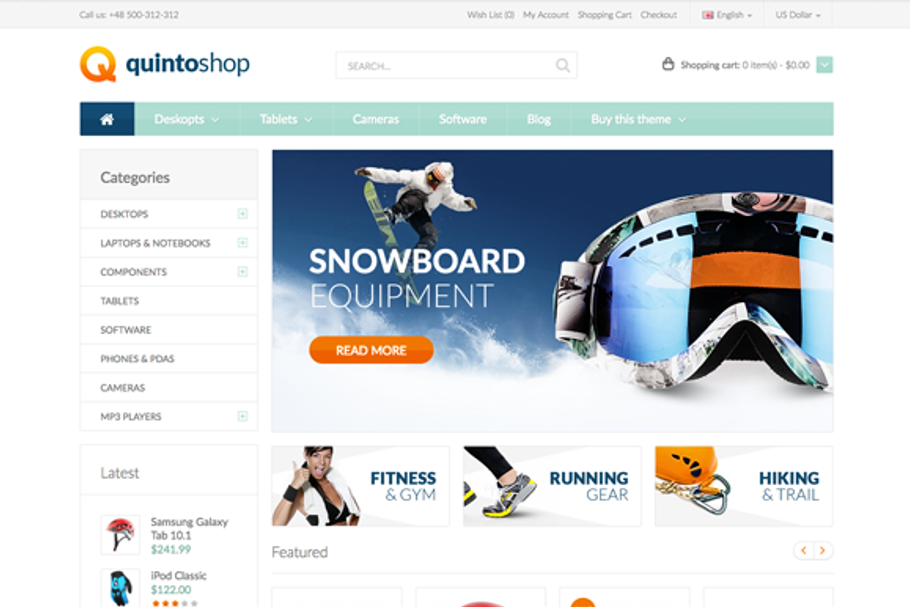 QuintoShop - Premium OpenCart Theme in OpenCart Themes - product preview 8