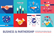 10 Business Partnership banner set