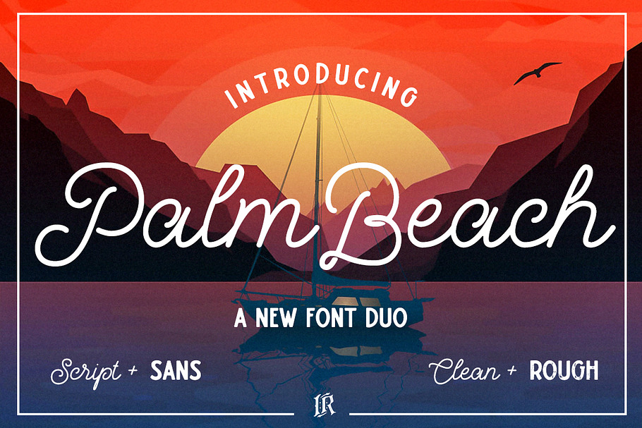 Palm Beach Font Duo in Script Fonts - product preview 8