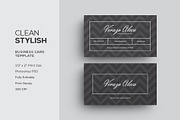 Clean Stylish Business Card