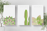Spring business card templates