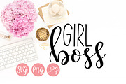 Girl Boss SVG, PNG, JPEG