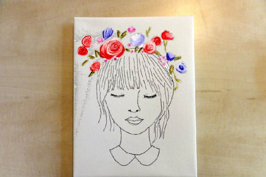 Flower Girl in Illustrations - product preview 8