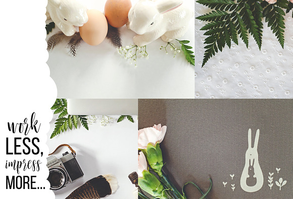 Dumb Bunny Easter Stock Photography in Mockup Templates - product preview 6