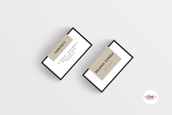 Smart Business Card Template in Business Card Templates - product preview 2