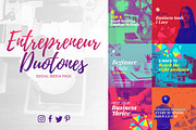 Entrepreneur Duotones Social Media 