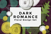 Dark Romance Floral Set
