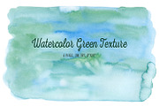 Watercolor Green Texture