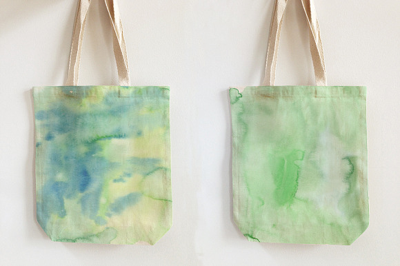 Watercolor Green Texture in Textures - product preview 2
