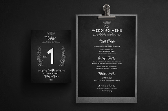 Wedding Set Invitation in Wedding Templates - product preview 1