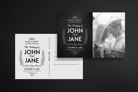 Wedding Set Invitation in Wedding Templates - product preview 3