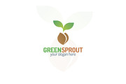 Green sprout logo