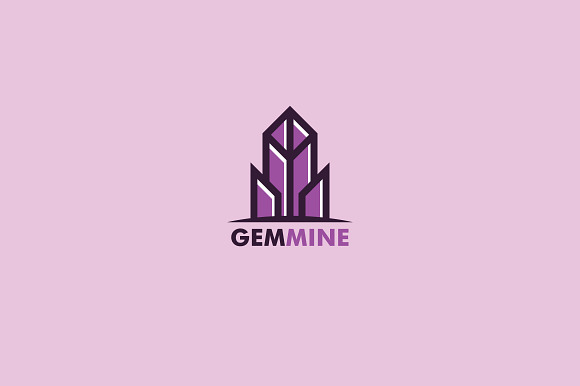 Gem Mine Logo Template in Logo Templates - product preview 1