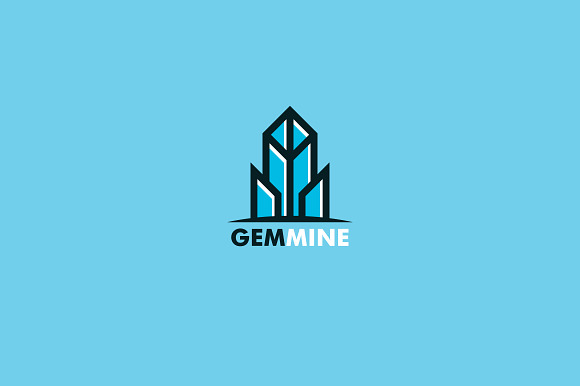Gem Mine Logo Template in Logo Templates - product preview 2