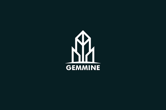 Gem Mine Logo Template in Logo Templates - product preview 3