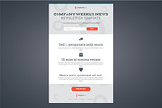 Company news newsletter template