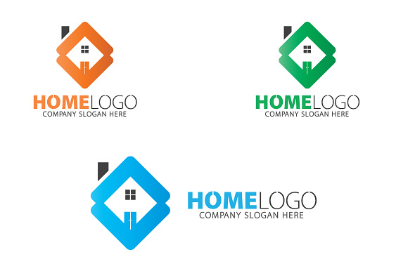 Home-House Logo in Logo Templates - product preview 1