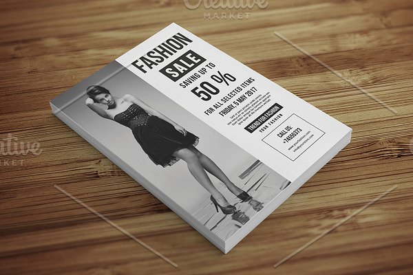 Fashion Sale Flyer-V528