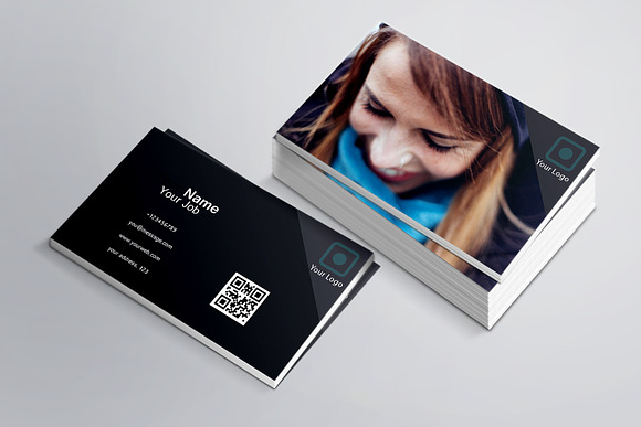 Crnspphtbc Business Card Template in Business Card Templates - product preview 1