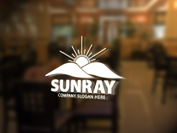 Sun Ray Logo V3 in Logo Templates - product preview 3