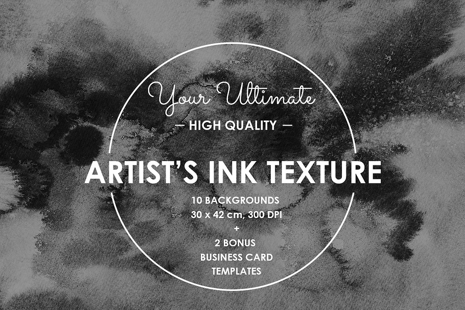 ARTIST'S INK TEXTURES in Textures - product preview 8