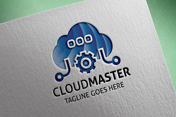 Cloud Master Logo in Logo Templates - product preview 1