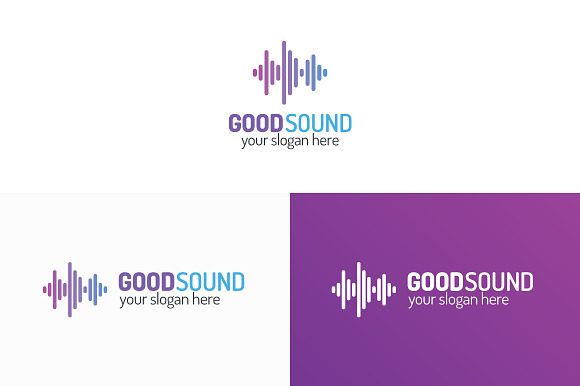 Good sound logo in Logo Templates - product preview 1