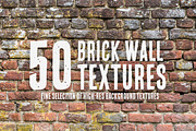 50 Brick Wall Textures