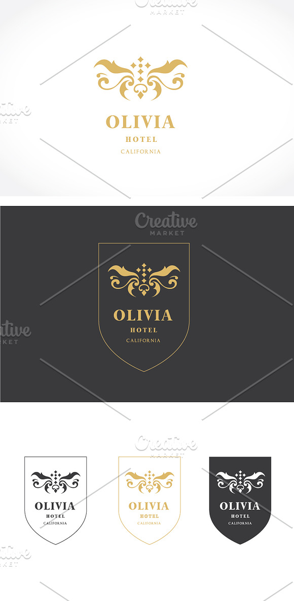 Hotel Logo in Logo Templates - product preview 2