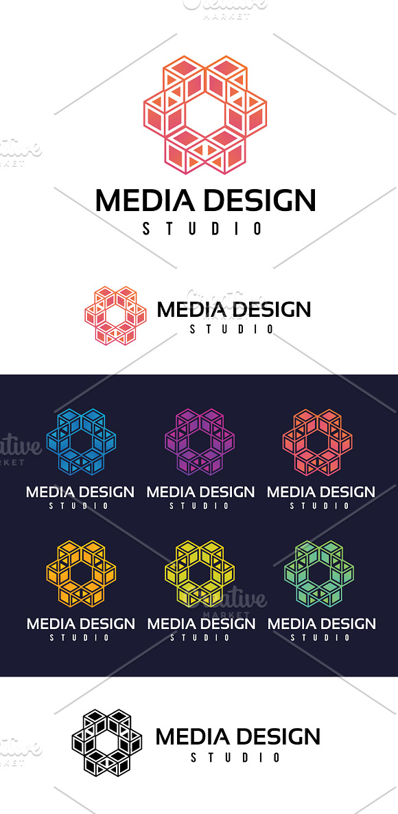 Media Design in Logo Templates - product preview 2