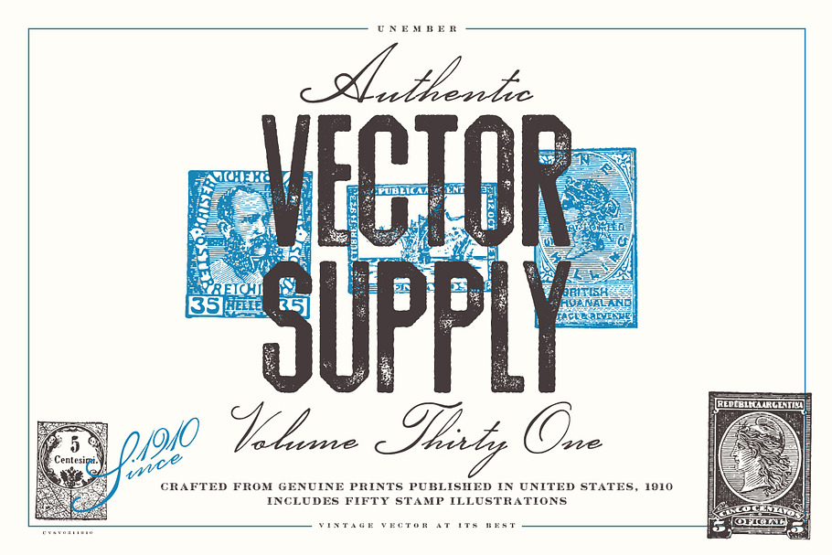 Unember Vector Supply Volume 31