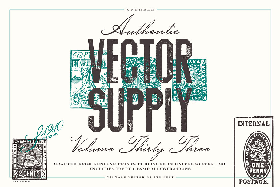 Unember Vector Supply Volume 33