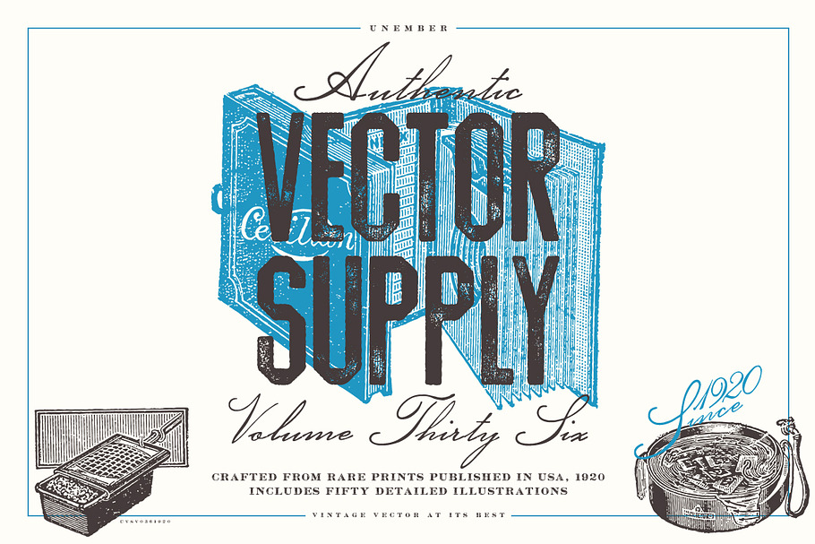 Unember Vector Supply Volume 36