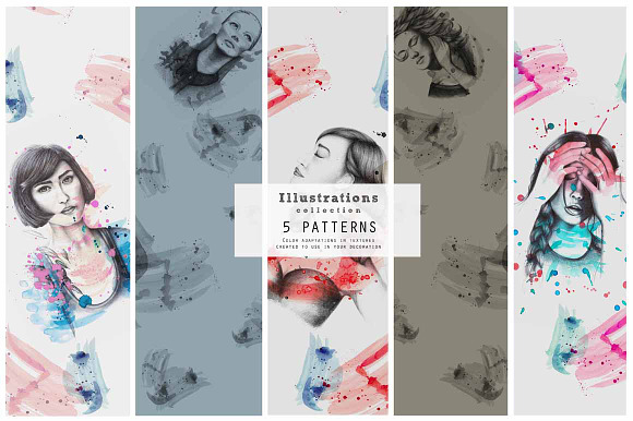 Illustrations collection in Illustrations - product preview 7