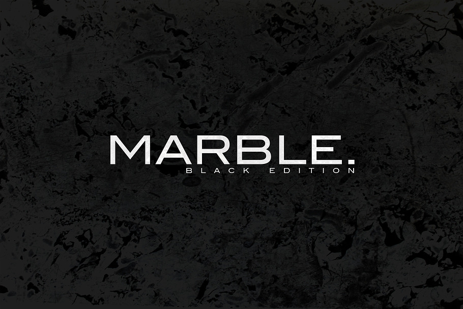 Marble. Black Edition