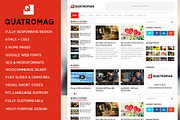 QuatroMag - WordPress Blog/Magazine