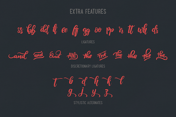 Nafasyah - Brushed Font Duo in Brush Fonts - product preview 4