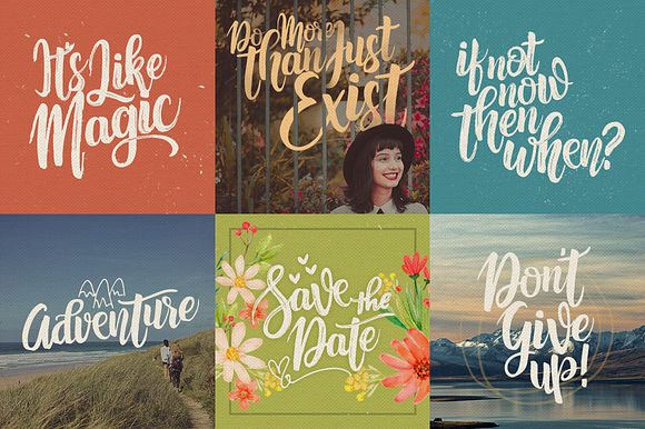 Nafasyah - Brushed Font Duo in Brush Fonts - product preview 8