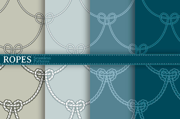 Ropes, 64 Seamless patterns in Patterns - product preview 5