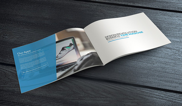 Corpobiz Brochure Template in Brochure Templates - product preview 6