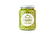 Pea Conserve/Compote Mock-up#21