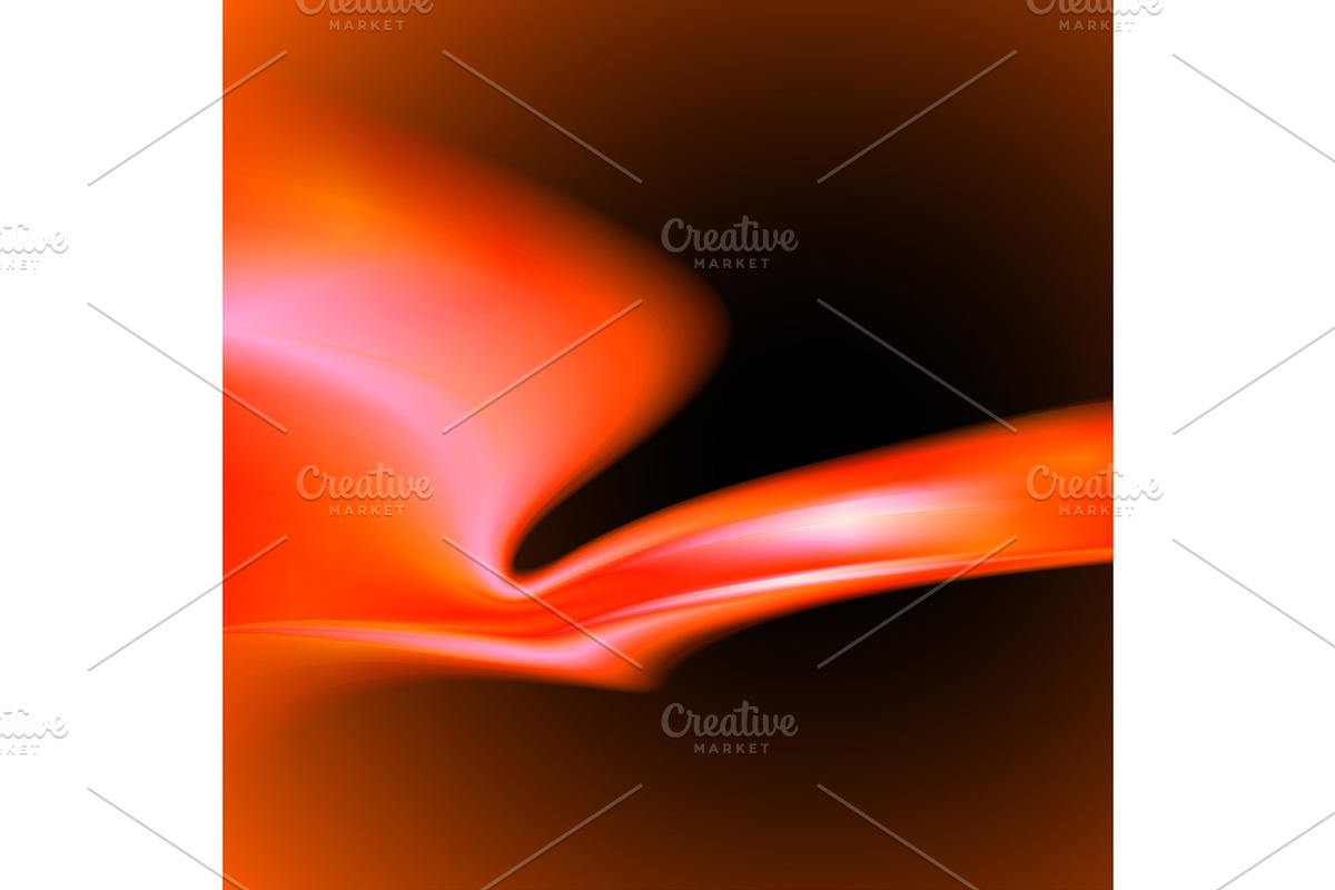 Abstract vector red plasma background in Illustrations - product preview 8