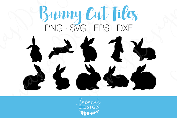Rabbit Cut Files and Clipart