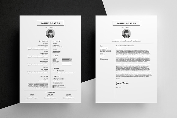 Resume/CV - Jamie in Resume Templates - product preview 1