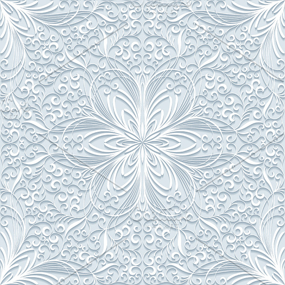 Seamless Floral Patterns in Patterns - product preview 1