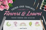 Logo Bundle Vol.5 - Flowers & Leaves
